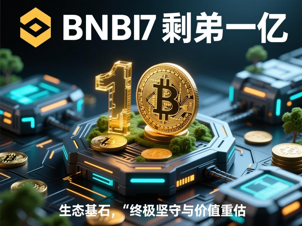 币安BNB剩下一亿，生态基石的终极坚守与价值重估