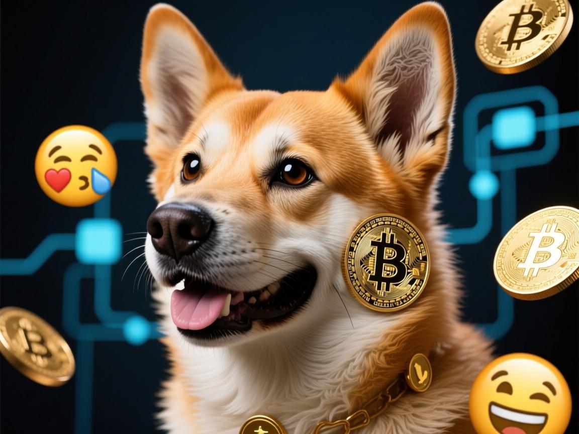 狗狗币的狗头,从表情符号到文化符号