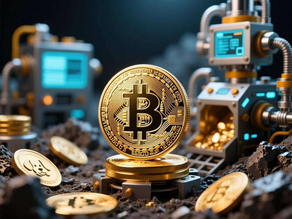 狗狗币生产机制,从梗币到全民挖矿的通胀逻辑
