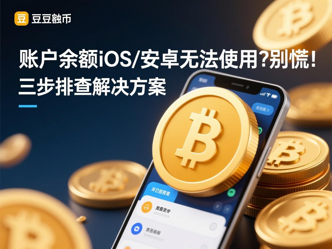 豆币账户余额iOS/安卓无法使用？别慌！三步排查解决方案