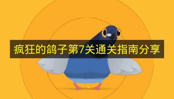 疯狂的鸽子 第7关通关指南分享