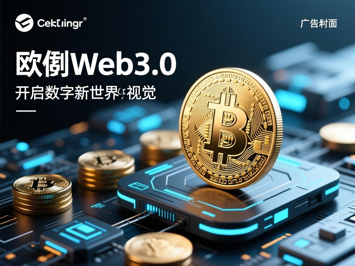 欧意Web3.0封面，开启数字新世界的视觉宣言
