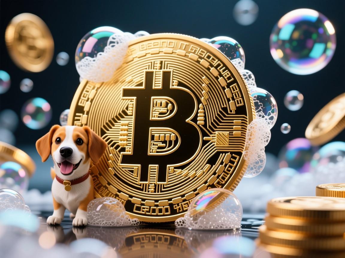 狗狗币日内狂飙200%狂欢背后是泡沫还是机遇？