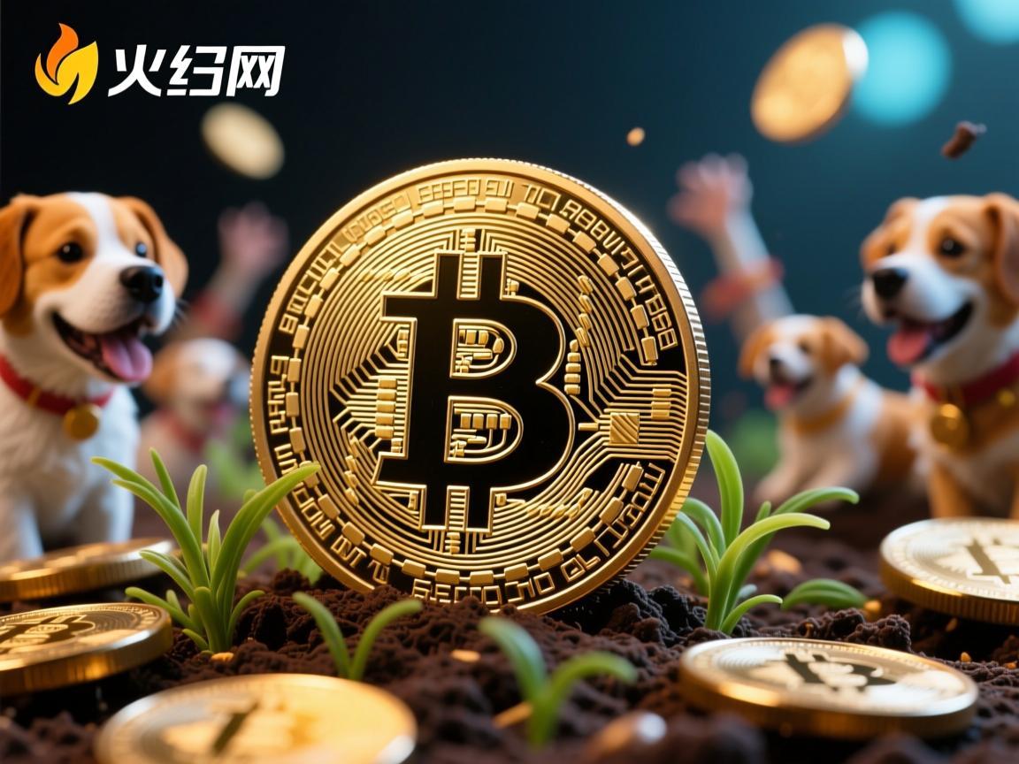 狗狗币上火币网，草根币圈的狂欢与警示