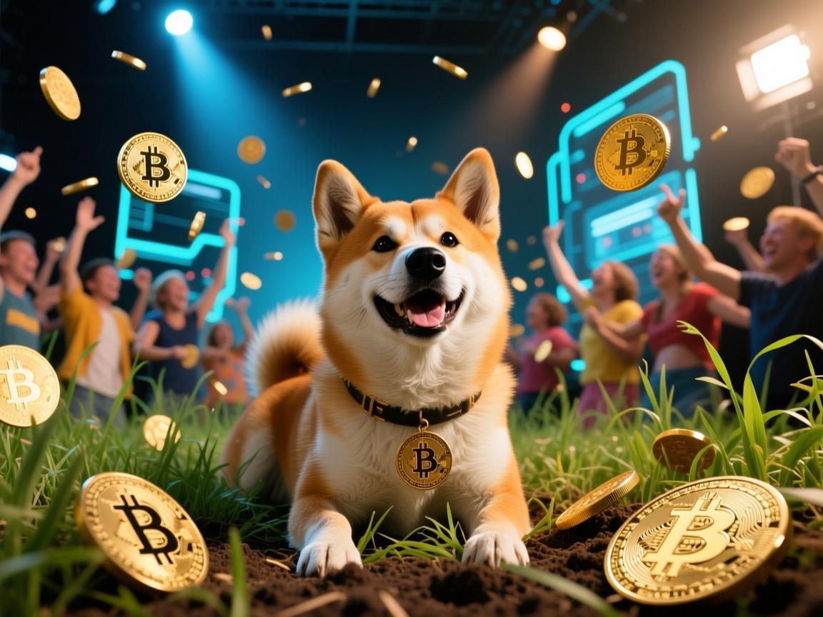 狗狗币前期宣传视频,一场草根狂欢的病毒式预演
