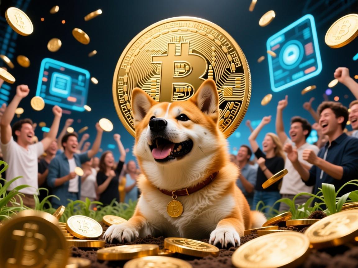 狗狗币成就了多少人?一场草根狂欢与财富神话的背后