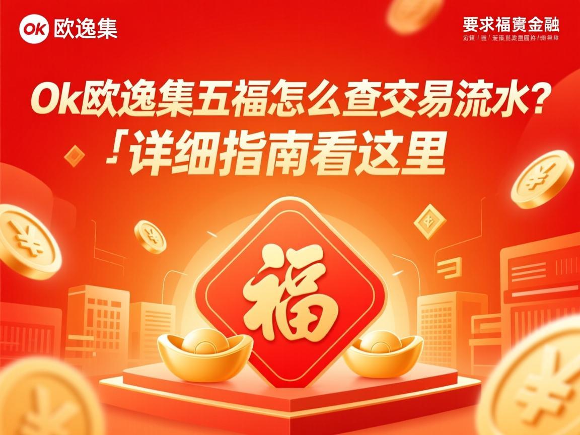 Ok欧逸集五福怎么查交易流水？详细指南看这里