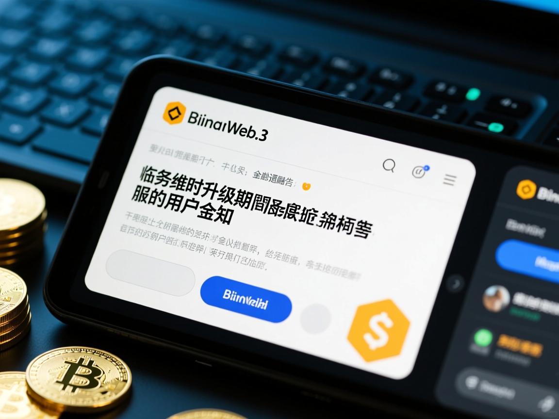币安Web3临时维护的最新通告,服务升级期间的用户须知