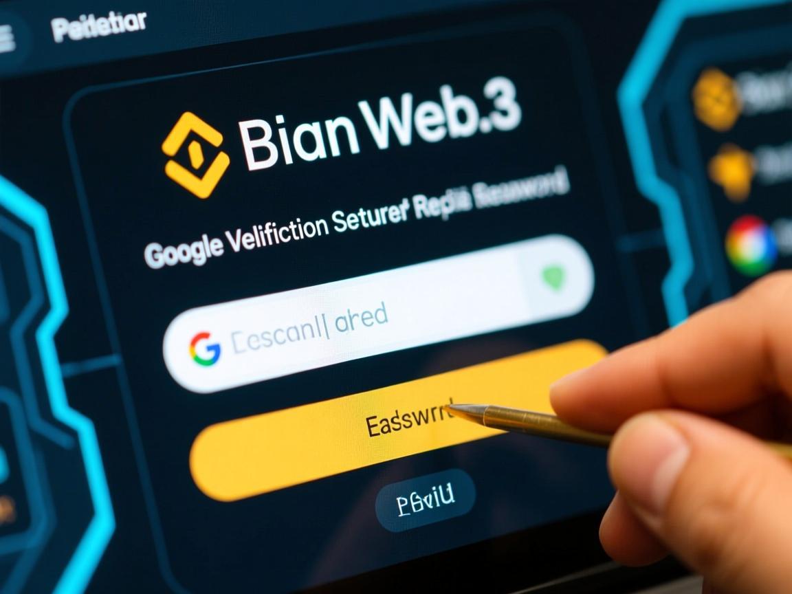 币安Web3用户如何通过谷歌验证安全找回密码