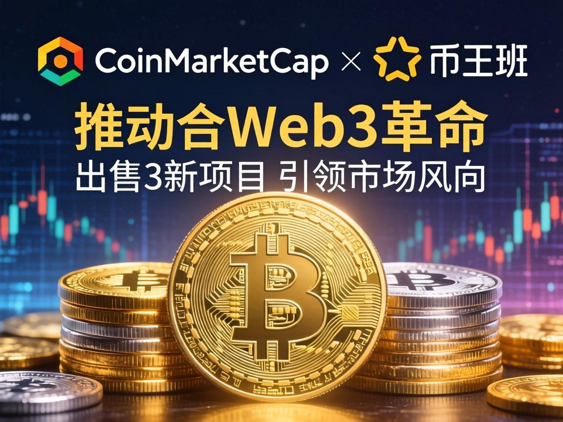 CoinMarketCap与币安合作推动Web3革命，出售新项目引领市场风向