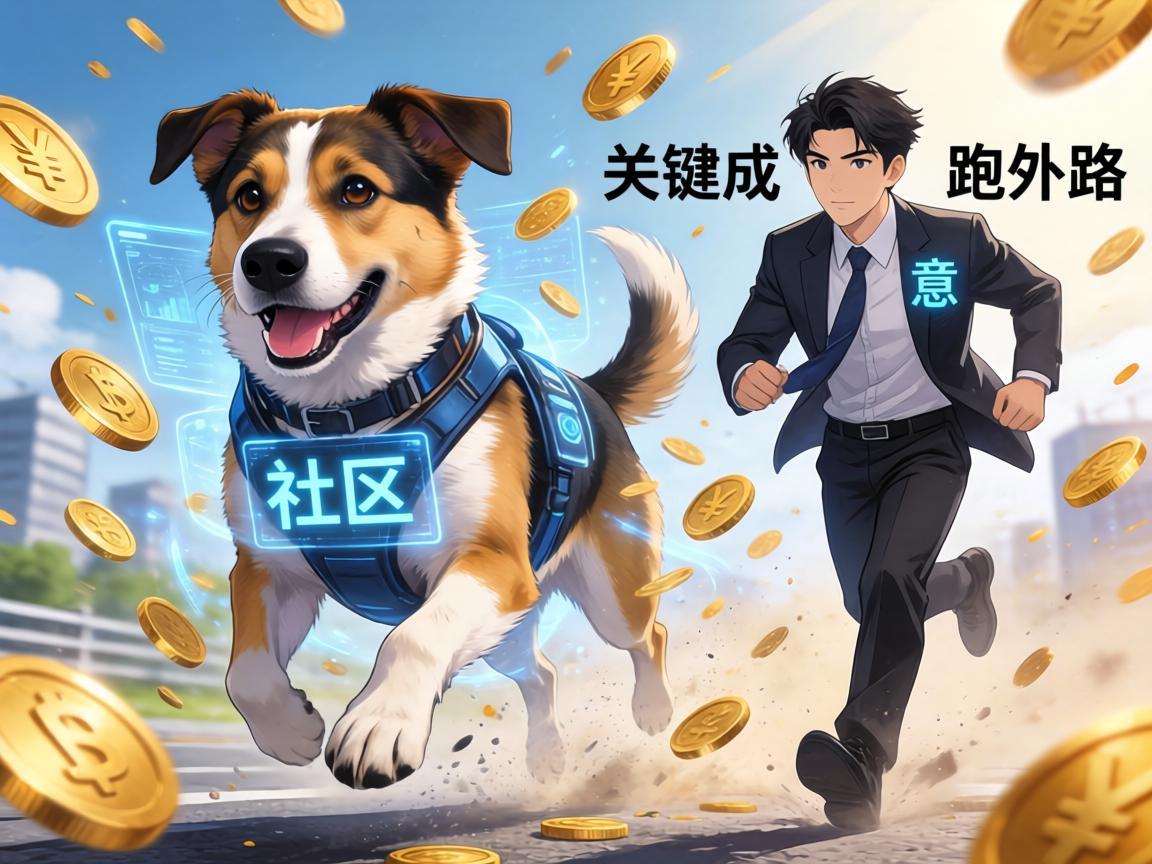 狗狗币社区的动荡，一名关键成员的意外跑路