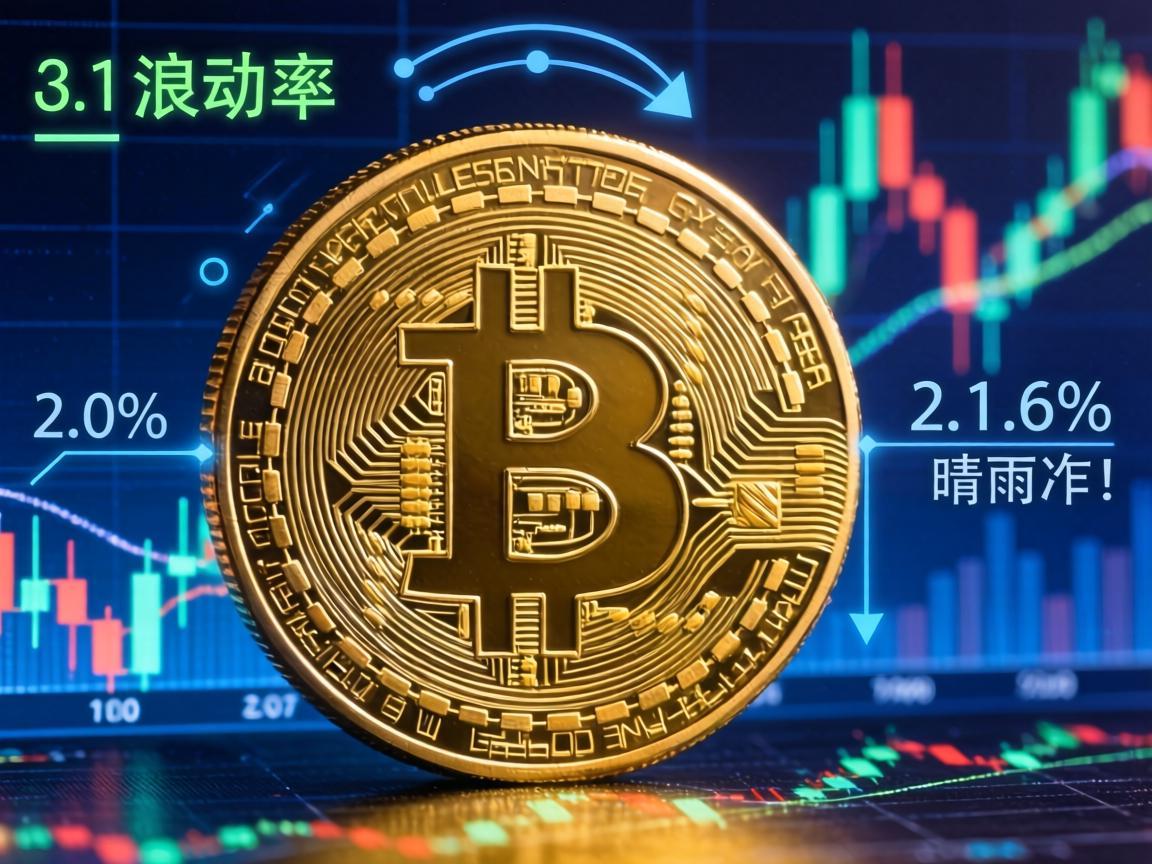 比特币价格波动率，市场情绪的晴雨表