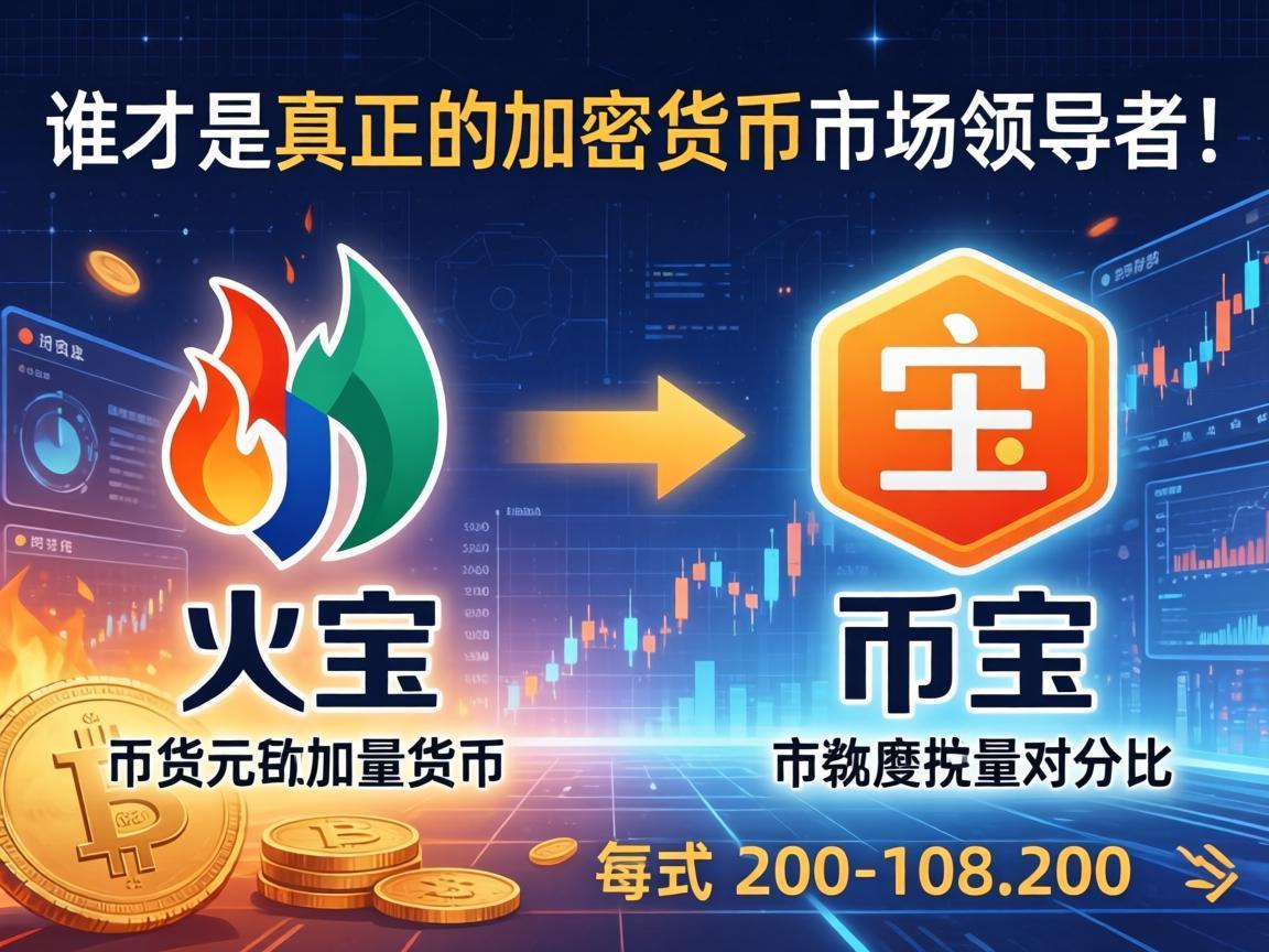 火币与币安成交量对比分析，谁才是真正的加密货币市场领导者
