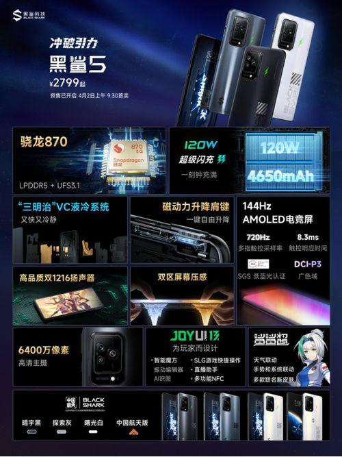 黑鲨5什么时候发布