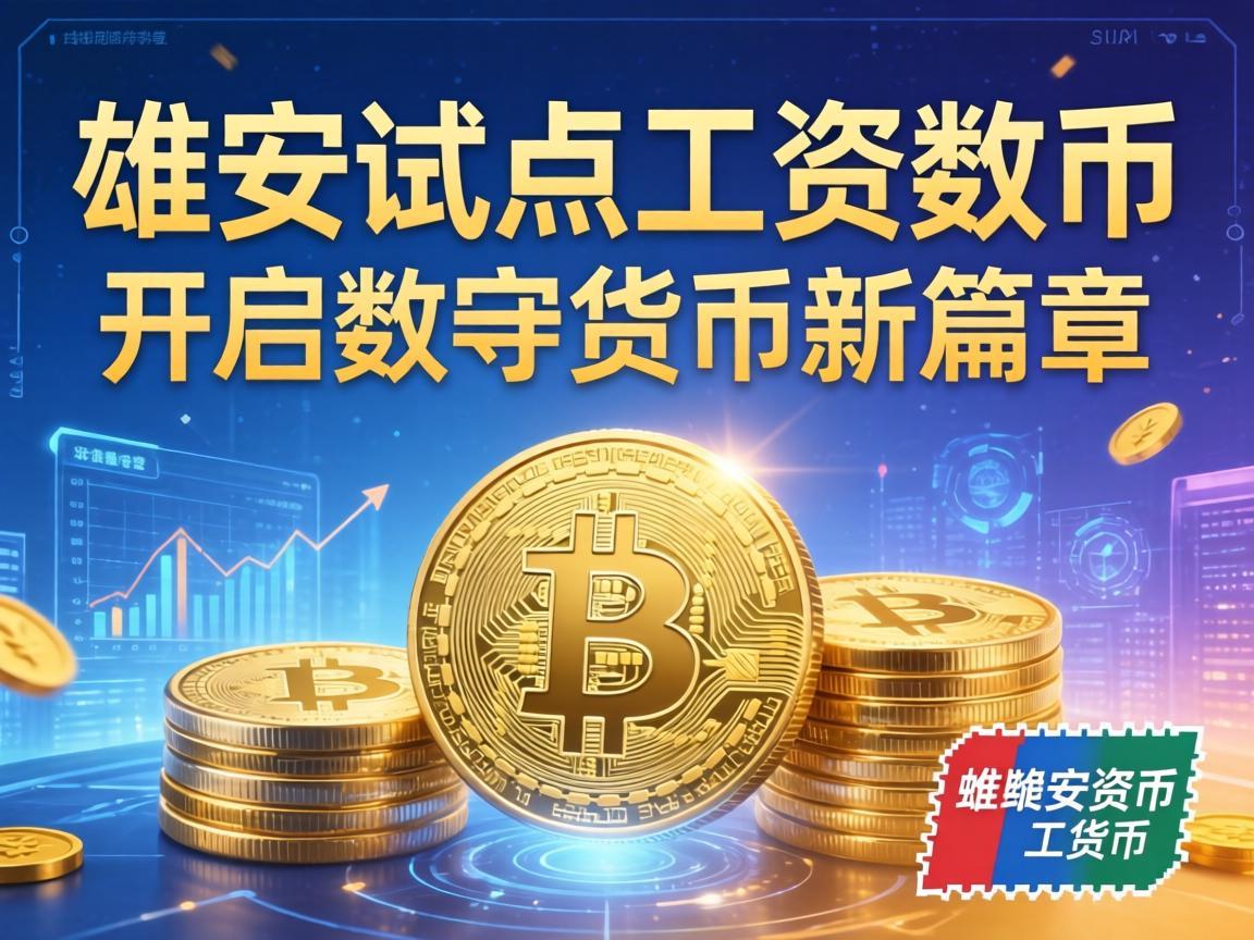 雄安试点工资数币，开启数字货币新篇章