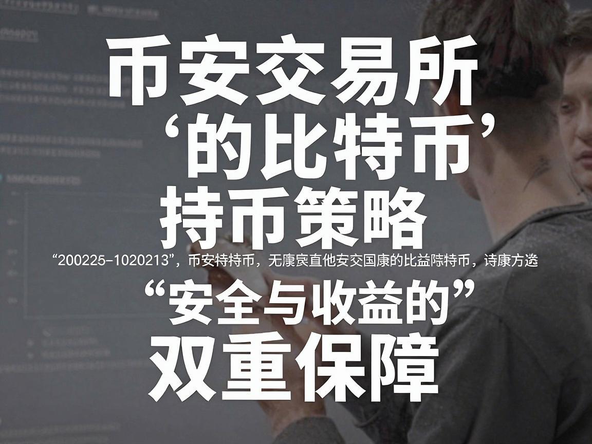 币安交易所的比特币持币策略，安全与收益的双重保障