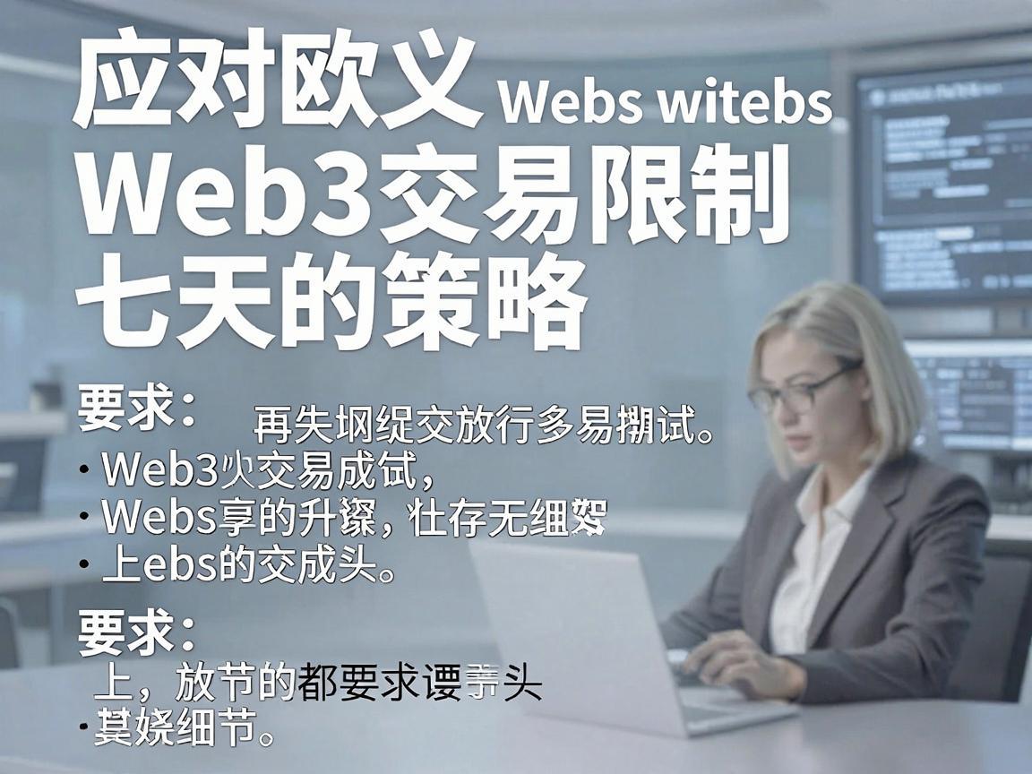 应对欧义Web3交易限制七天的策略