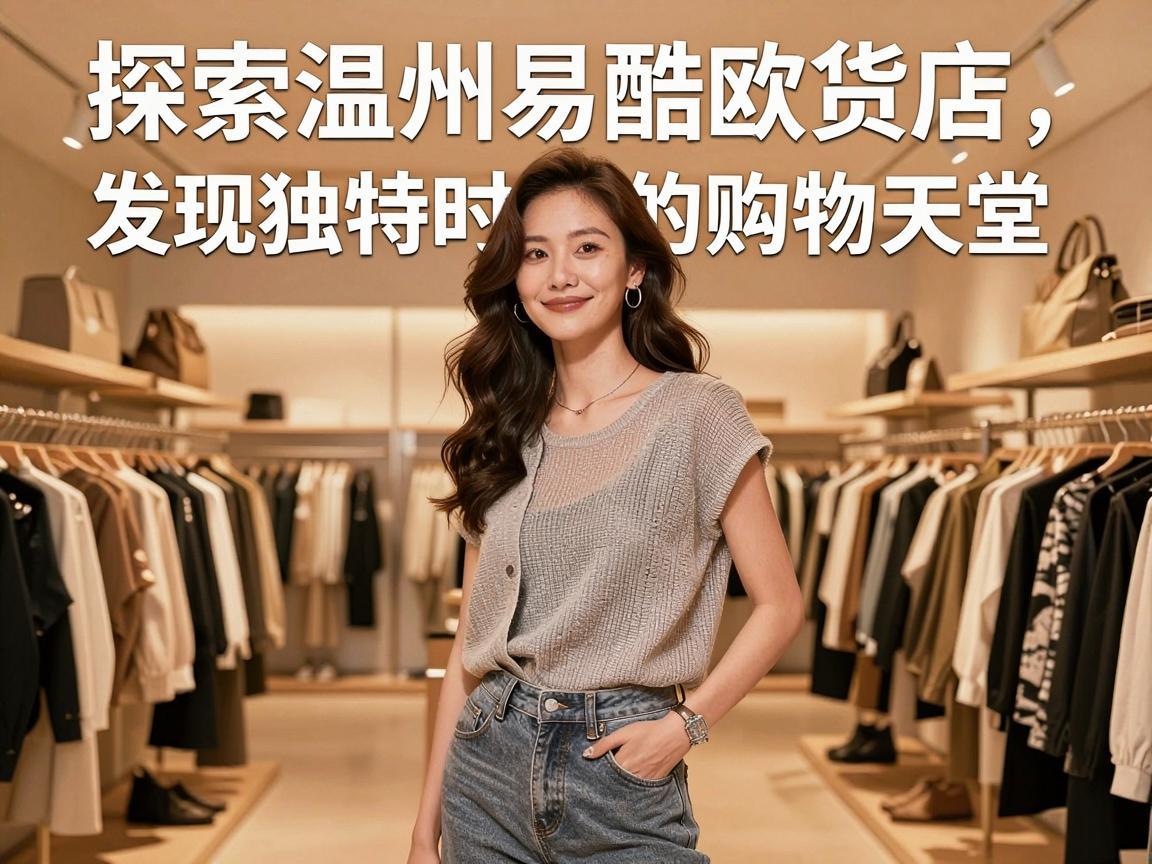 探索温州易酷欧货店,发现独特时尚的购物天堂