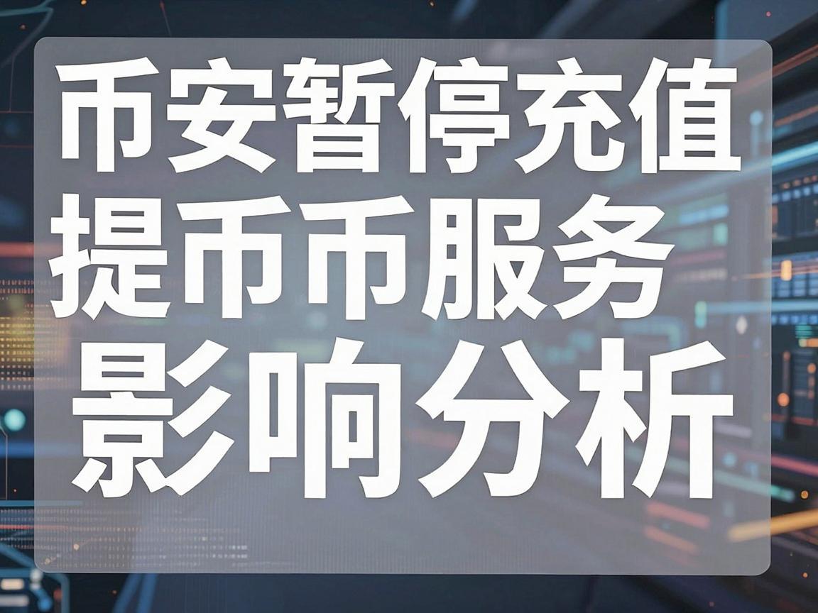 币安暂停充值提币服务,市场反应与影响分析