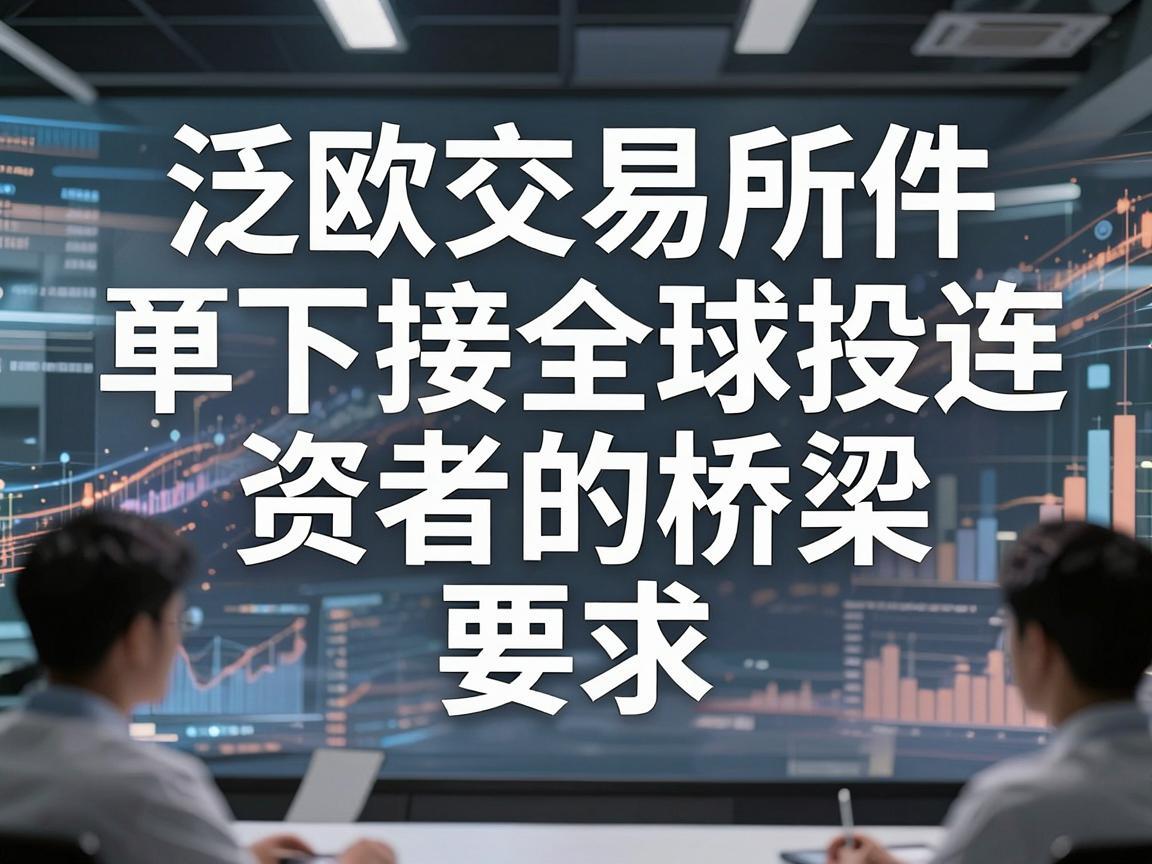 泛欧交易所下单软件，连接全球投资者的桥梁