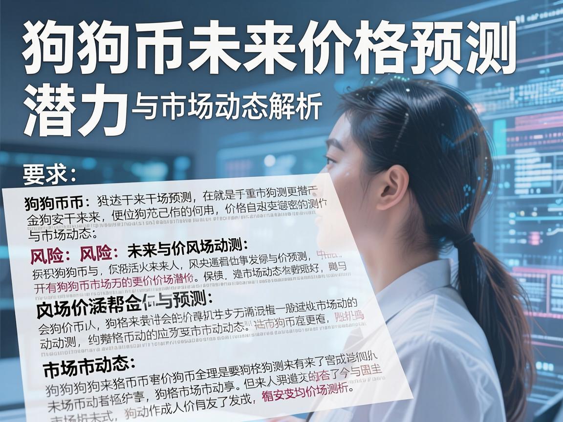 狗狗币未来价格预测，潜力、风险与市场动态解析