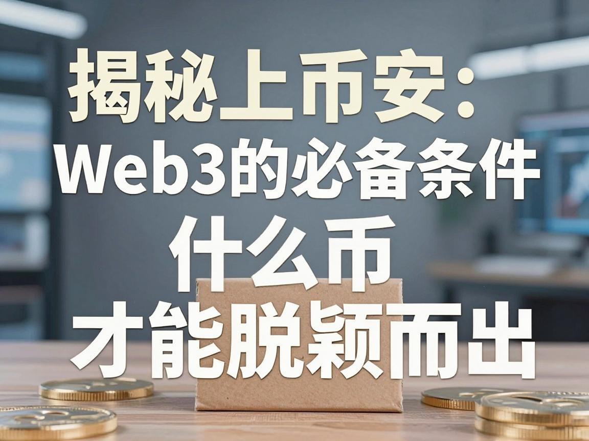 揭秘上币安Web3的必备条件,什么币才能脱颖而出?