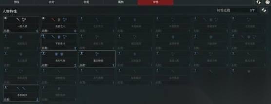 太吾绘卷天幕心帷 完全版特性/出生特质选择推荐 特性/特质怎么选