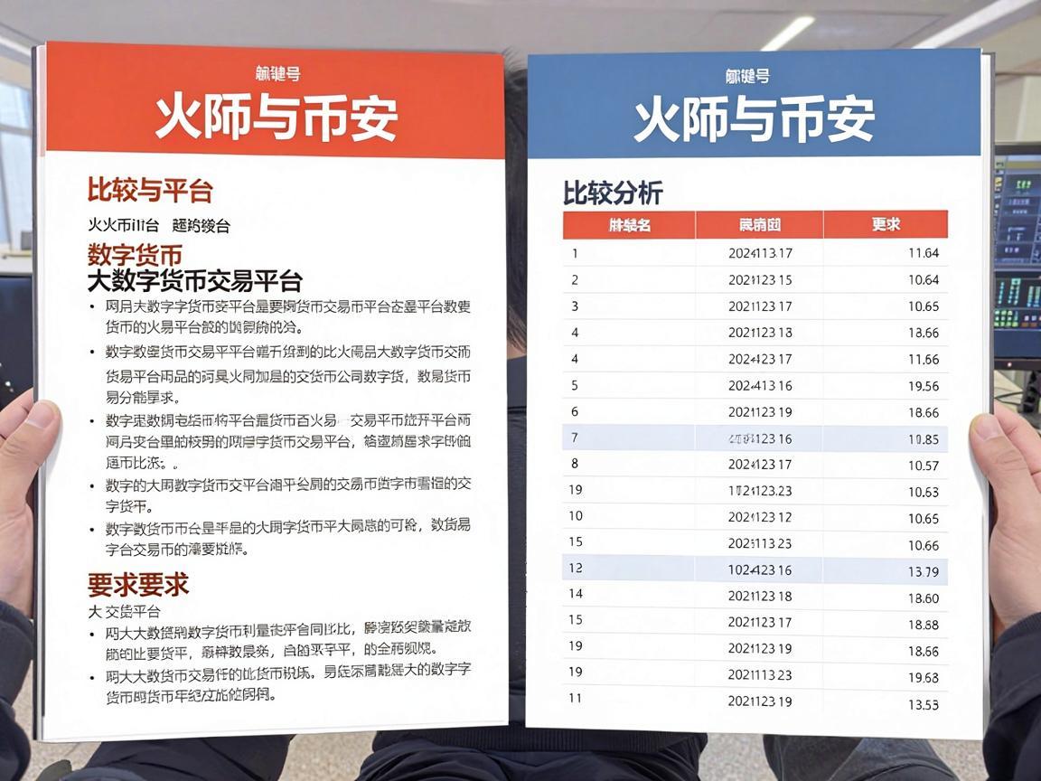 火币与币安，两大数字货币交易平台的比较分析