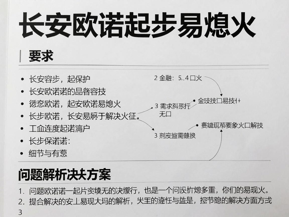 长安欧诺起步易熄火，问题解析与解决方案