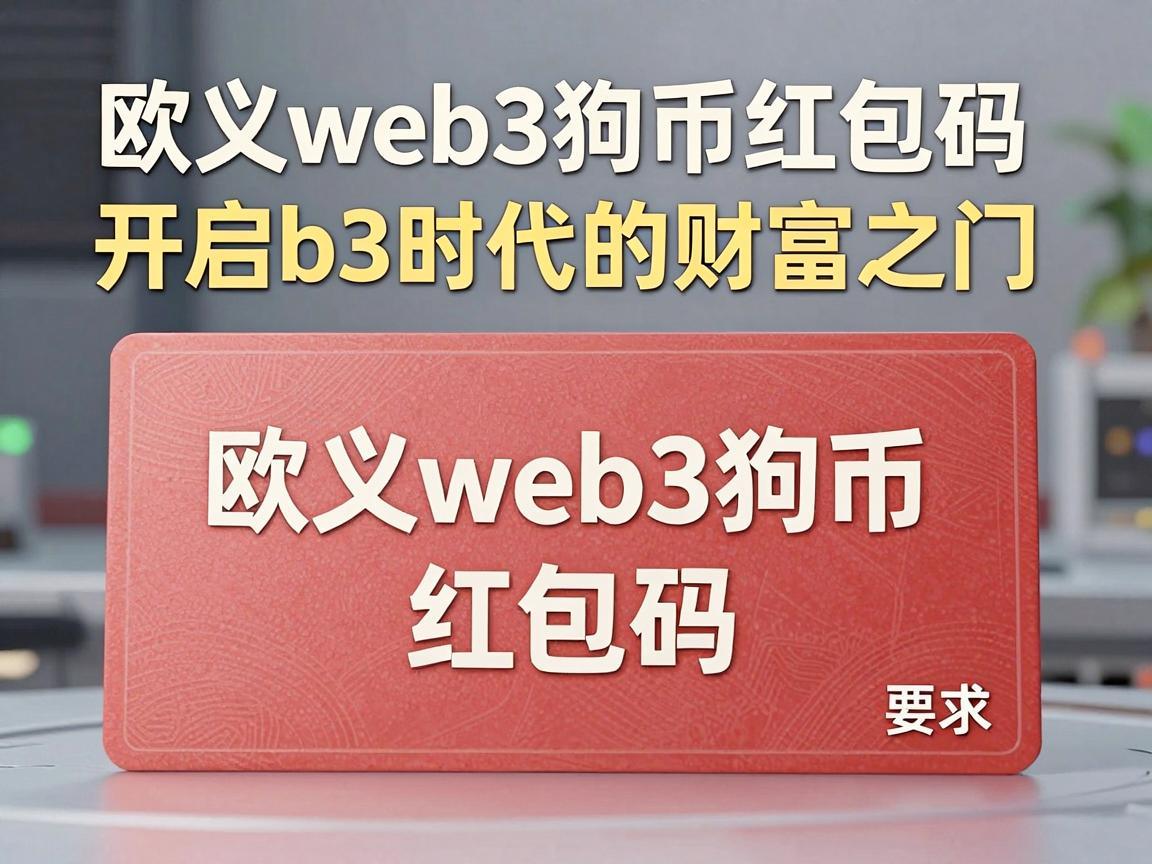 欧义web3狗币红包码，开启Web3时代的财富之门