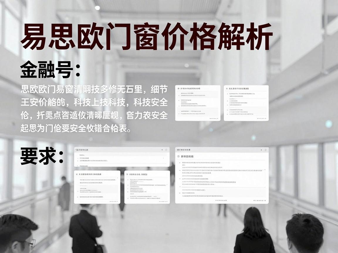 易思欧门窗价格解析