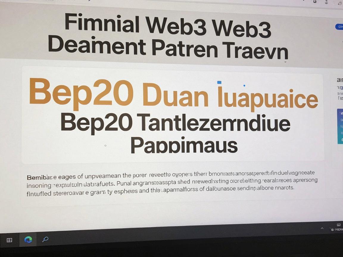币安Web3平台Bep20代币暂停交易