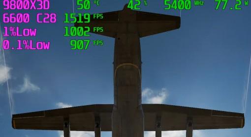 绝地求生 9800X3D帧数表现展示