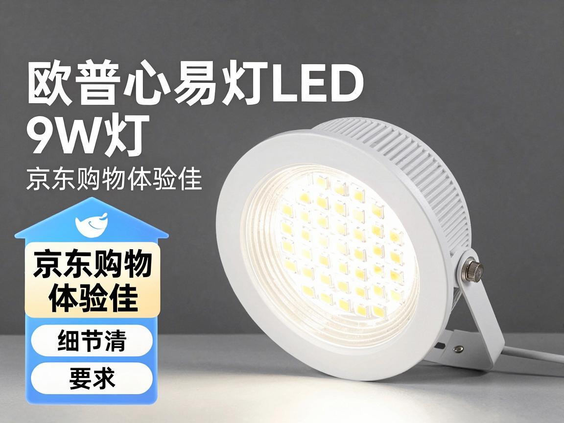 欧普心易LED 9W灯，京东购物体验佳