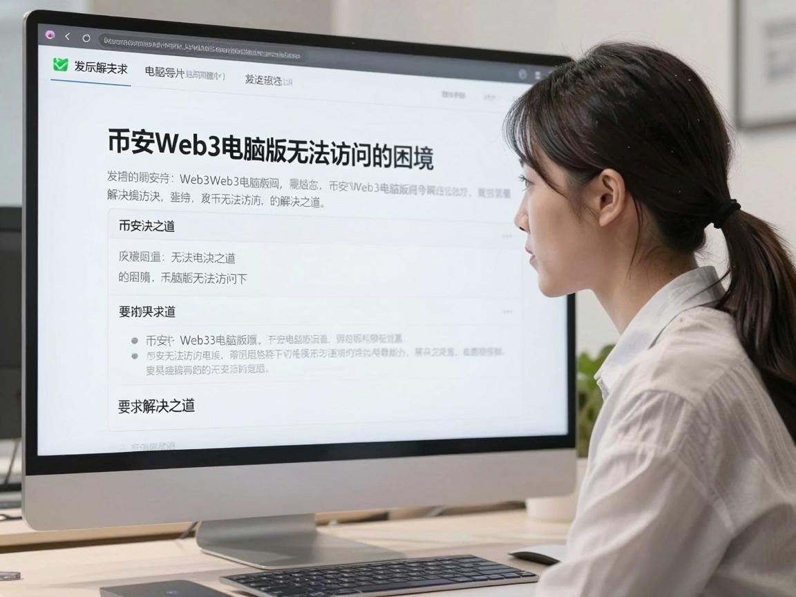 币安Web3电脑版无法访问的困境与解决之道