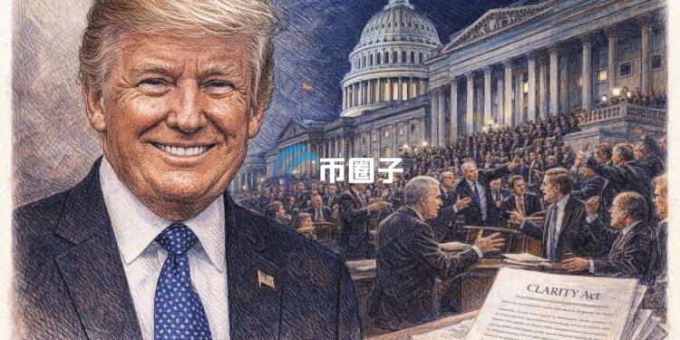 参议员连同特朗普同步施压通过CLARITY Act 联邦执法单位也公开表态支持