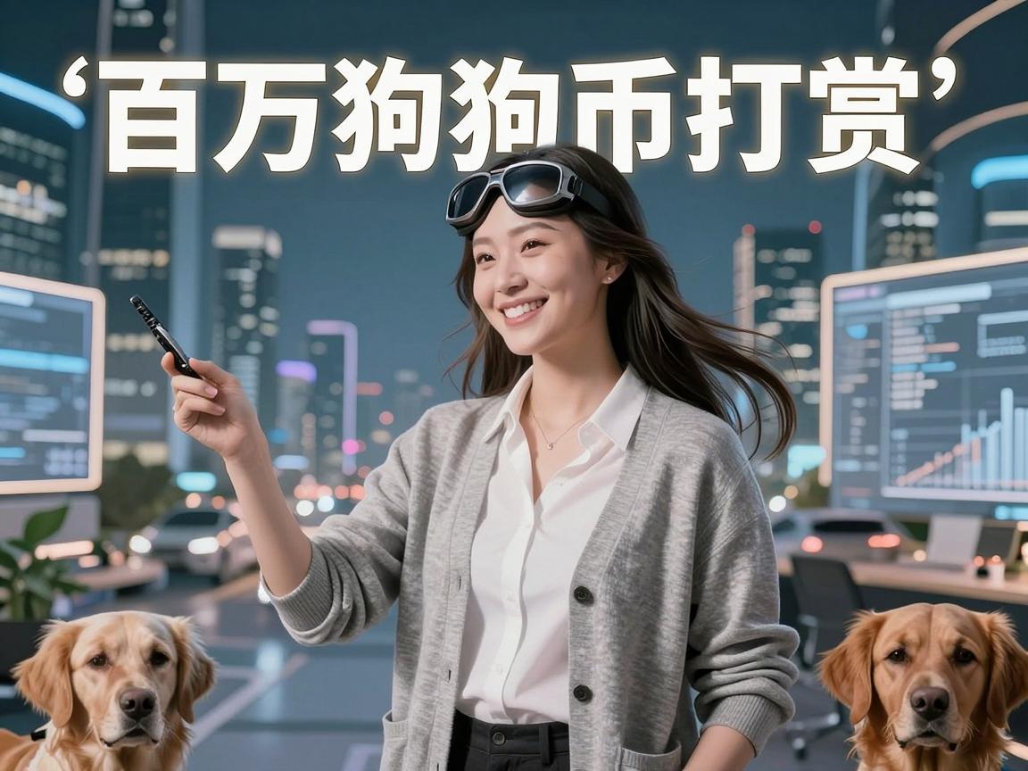 百万狗狗币打赏，数字时代的宠物经济新篇章