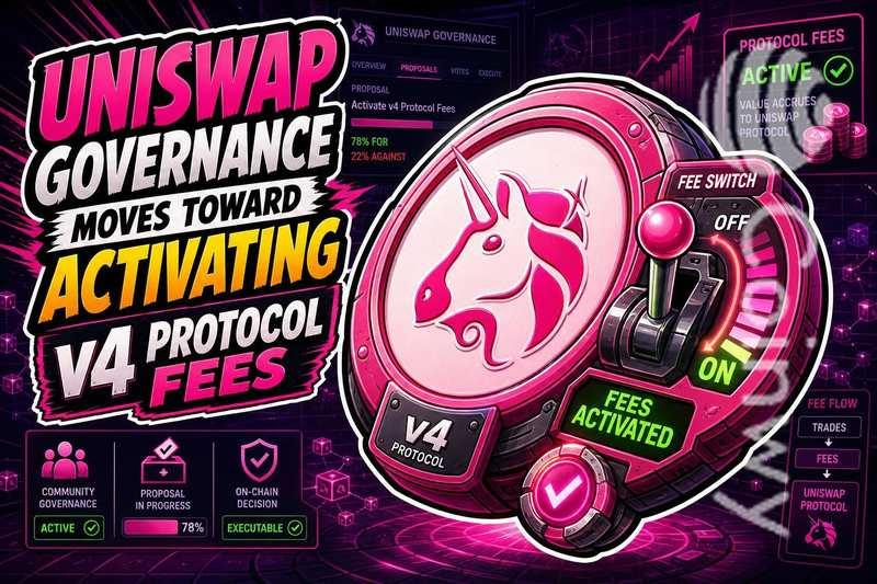 Uniswap治理推进激活v4协议费用