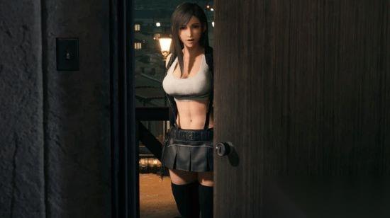 FF7重制版新MOD上线 蒂法身形比例迎来玩家向改动
