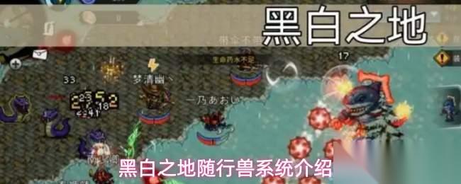 黑白之地随行兽是什么随行兽系统介绍