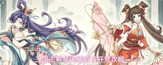 三国志将星闪耀首日开荒玩法解析首日开荒攻略